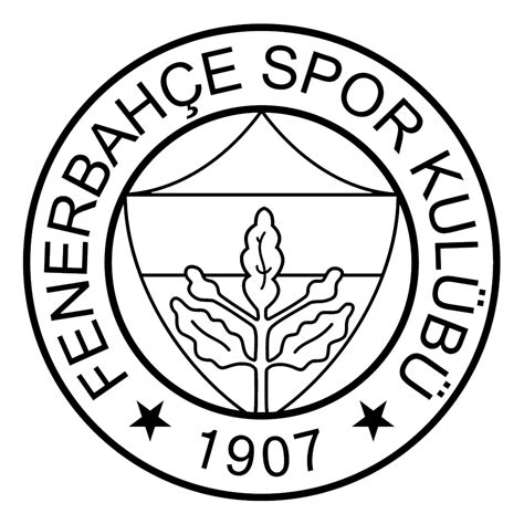 fenerbahçe logo siyah beyaz